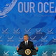 President Barack Obama at an Our Ocean conference in Washington, D.C., on Sept. 15, 2016, where he announced the creation of a new marine reserve to help protect the world’s oceans.
